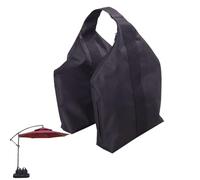 Canopy Weight Bags, Tent Weights with Zipper Opening, Triangular Fillable Nylon Handle, 13,98 x 17,32 pulgadas, Windproof Ballast, Ideal para Beach Tarp, Backyard, Camping, Outdoor