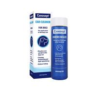 Canosept Limpiador Oidos Perros 125ml - Spray antiséptico para perros - Solución para el cuidado del oído y limpiador del oído del perro y disuelve la suciedad en el oído del perro