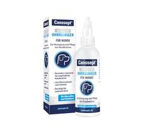 Canosept Limpiador Oidos Perros Sensitivo 75ml - Limpiador Orejas Perros - Limpiador de oídos para Perros Especialmente Suave con microplata, pantenol y extracto de Hamamelis