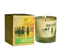 Canova Mans - Vela de Soja, diseño Lady Luck, con Aroma a Hierba limón y Romero