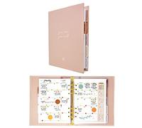 CanPlan - Planificador de salud mental y bienestar para mujer, diario de autocuidado, amor propio y gestión de la ansiedad, depresión y TDAH, cuaderno de seguimiento, color rosa