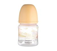 Canpol babies Butelka antykolkowa EasyStart 120ml MOUNTAINS beige