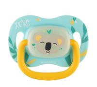 Canpol babies Chupete de silicona 0-6 m simétrico EXOTIC-KOALA amarillo