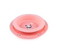 Canpol un juego de platos de 2 elementos Exotic Animals Pink