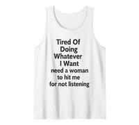 Cansado de Hacer lo Que me da la GANA. Fanático del Sarcasmo Camiseta sin Mangas