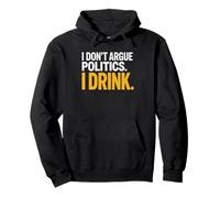 Cansancio Politico Sudadera con Capucha