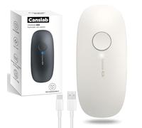 Canslab Ultrablde SE - Abrelatas eléctrico recargable por USB para cocina para personas mayores con artritis - inalámbrico alimentado por batería automático, corte lateral, borde liso, manos libres