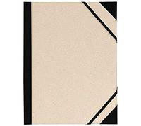 Canson 200003134 - Carpeta de dibujo creativo, 2 lados con esquinas reforzadas y bandas de goma, color gris claro, color gris claro 520 x 720 mm