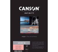 Canson Infinity Arches 88 Caja 12,7x17,8 25 hojas 100% Satinado 310g Blanco Natural