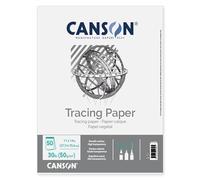 Canson Artist Series - Bloc de calco de papel, color blanco