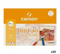 Canson Bloc de Dibujo Basik 10 Hojas (20 Unidades)
