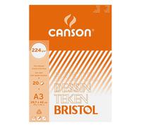 Canson bloc de dibujo | espiral | A3 | 20 hojas