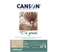 Canson C à Grain Bloc Encolado A3 30H Fino 250g Ocre