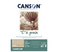 Canson C à Grain Bloc Encolado A4 30H Fino 250g Ocre