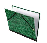 Canson-Infinity Carpeta de Dibujo Studio Illustration Marmol Verde 37x52 cm Papel Annonay con Gomas