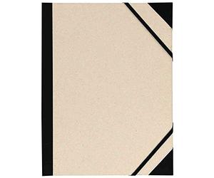 Canson Carpeta Dibujo 37x52 cm, con gomas, Gris