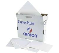 Canson Carton Plume, Espumado, Suave, Hoja, A3-29,7x42cmx5mm, Blanco, 17 unidades