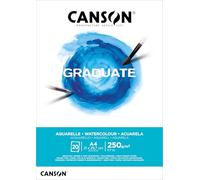 Canson Graduate Acuarela Bloc Encolado A4 20H Fino 250g