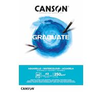 Canson Graduate Acuarela Bloc Encolado A5 20H Fino 250g