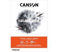Canson Graduate Croquis Bloc Encolado A5 40H Fino 96g