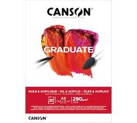 Canson Graduate Óleo & Acrílico Bloc Encolado A5 20H Fino 290g