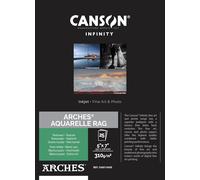 Canson Infinity Arches Aquarelle Rag 310gsm 12,7x17,8cm 25 hojas