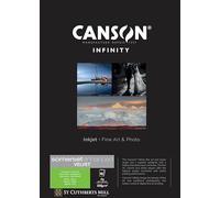Canson Infinity Somerset Enhanced Velvet White 225gsm A3-29,7x42cm 25 hojas