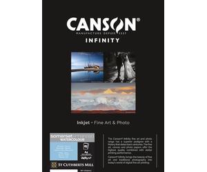Canson Infinity Somerset Enhanced Watercolour 240gsm A4-21x29,7cm 25 hojas