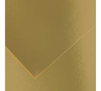 Canson iris - cartulina, 50 unidades, color oro metalizado