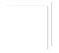 Canson Iris Vivaldi - Lote de 25 papeles de dibujo liso 240 g 50 x 65 cm) color blanco