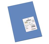 Canson Iris Vivaldi, Papel de dibujo de color, Suave, 185gsm, Hoja, A3-29,7x42cm, Azure Azul