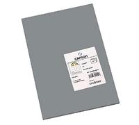 Canson Iris Vivaldi, Papel de dibujo de color, Suave, 185gsm, Hoja, A3-29,7x42cm, Gris oscuro