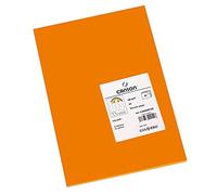 Canson Iris Vivaldi, Papel de dibujo de color, Suave, 185gsm, Hoja, A3-29,7x42cm, Naranja