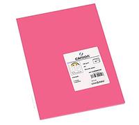 Canson Iris Vivaldi, Papel de dibujo de color, Suave, 185gsm, Hoja, A4-21x29,7cm, Fucsia
