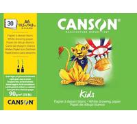 Canson Kids Dibujo Blanco - Bloc A6 30 hojas 90g/m²