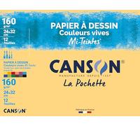 CANSON Künstlerpapier Mi-Teintes, 320 x 240 mm, farbig