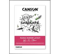 Canson Manga Layout Bloc Encolado A3 50 hojas Extraliso 70g