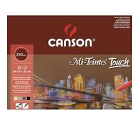Canson Mi-T Touch Microabrasivo 20H 350g Surtido Bloc Encolado 24x32