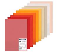 Canson Mi-Teintes Pack A3 10H 60% Abeja 160g Tonos Cálidos