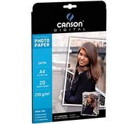 Canson Pack A4, 20 Hojas, Canson Ink-jet Performance Satinado 210g