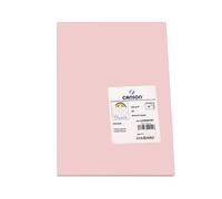 Canson pack de 50 cartulina 185g a3 rosa