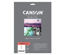 Canson Performance, Papel Fotográfico Digital, Pochette, A4, Blanco, 20 hojas