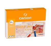 Papel Dibujo CANSON Basik Liso, Din-A3 130 gr., Caja x250 Hojas