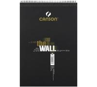Canson The Wall Extraliso, Álbum Espiral Microperforado 29.7 x 42 cm, 30 hojas, 200 g