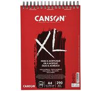 Canson XL Óleo & Acrílico Álbum Espiral A4 30H Fino 290g