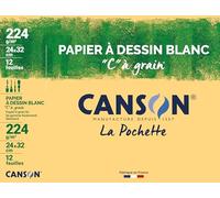 Canson-Infinity Papel para dibujo "C" à Grain 320 x 240 mm 224 g/qm