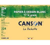 CANSON Zeichenpapier "C" à Grain, DIN A3, 224 g/qm