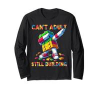 Can't Adult Still Building Blocks Bricks Master Builder Fun Manga Larga