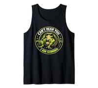 Can't Hear You I Am Gaming Funny Game Lovers Camiseta sin Mangas