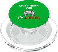 Can't Hear You I'm Gaming Funny Meme For PC Console Gamers PopSockets PopGrip para MagSafe